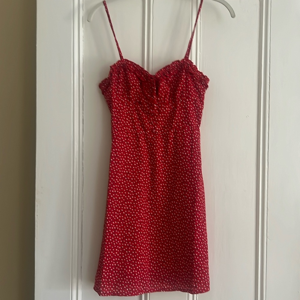 Princess Polly mini dress red print